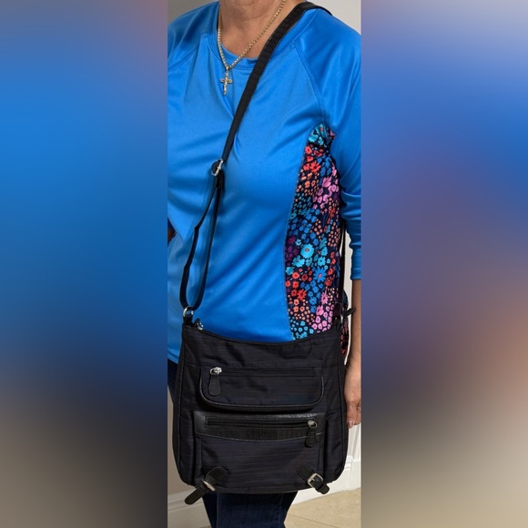 Other - Imitation Leather Black Men's & Woman Crossbody Bag